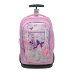 תיק טרולי פרפרים פסטל